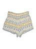 Scoop Print Yellow Shorts Size M - photo 2
