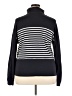 Croft & Barrow Stripes Black Turtleneck Sweater Size XXL - photo 2