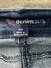 Denim 24/7 Solid Blue Jeggings Size 16w - photo 7