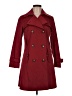 Talbots Red Trenchcoat Size 6 - photo 1