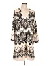 Hale Bob Print Ivory Casual Dress Size L - photo 1