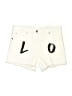 Stella McCartney Solid Ivory Shorts Size 10 - photo 1