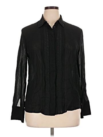 Club Monaco Long Sleeve Blouse (view 1)