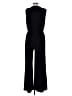Spense Solid Black Jumpsuit Size 10 - photo 2