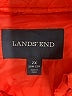Lands' End 100% Polyester Solid Orange Red Jacket Size 2X - photo 6