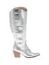 Dream Pairs Silver Boots Size 6 - photo 1
