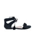 Candie's Black Sandals Size 8 - photo 1