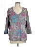 Fresh Produce 100% Cotton Gray Pullover Sweater Size 12S - photo 1