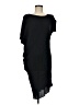 Milly Solid Black Cocktail Dress Size M - photo 1