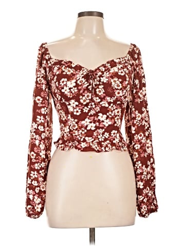 Daisy & Delilah Long Sleeve Blouse (view 1)