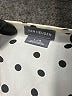 Van Heusen 100% Polyester Polka Dots Ivory 3/4 Sleeve Blouse Size L - photo 7