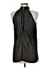 Say What? 100% Polyester Black Sleeveless Blouse Size M - photo 2