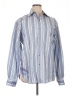Robert Rodriguez 100% Cotton Stripes Blue Long Sleeve Button-Down Shirt Size XL - photo 1