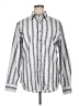 Robert Graham 100% Cotton Stripes Silver Long Sleeve Button-Down Shirt Size XL - photo 1