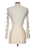pretty garbage Ivory Long Sleeve Top Size L - photo 2