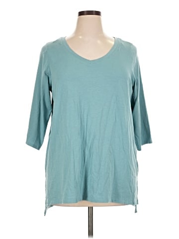 Tahari 3/4 Sleeve T-Shirt (view 1)