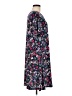 Leota Floral Blue Casual Dress Size M - photo 4