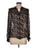 Boden 100% Viscose Black Long Sleeve Blouse Size 8 - photo 1