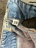 Sandrine Rose 100% Cotton Color Block Blue Jeans Size 29 waist - photo 7