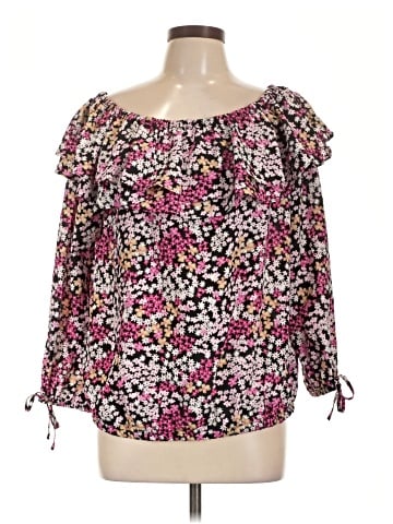 MICHAEL Michael Kors 3/4 Sleeve T-Shirt (view 1)