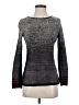 Nic + Zoe Chevron-herringbone Black Pullover Sweater Size S (petite) - photo 1