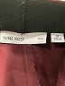 Nine West Solid Burgundy Casual Pants Size 12 - photo 7