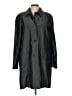 Carlisle 100% Silk Black Raincoat Size 12 - photo 1