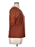 DR2 Brown Short Sleeve Blouse Size XL - photo 4