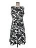 Anne Klein Print Black Cocktail Dress Size 6 - photo 1
