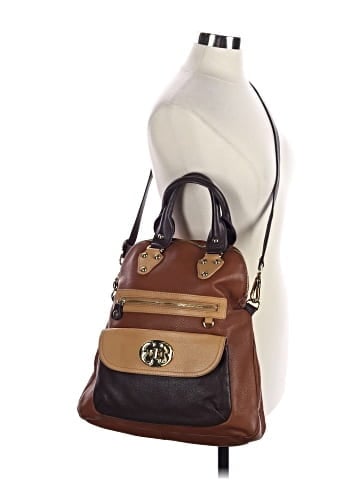 Emma Fox Leather Satchel (view 2)