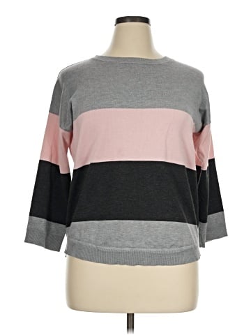 Cable & Gauge Pullover Sweater (view 1)