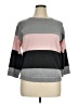 Cable & Gauge Color Block Gray Pullover Sweater Size XL - photo 1