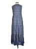 Max Studio Paisley Blue Casual Dress Size S - photo 2