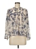 Zara Ivory Long Sleeve Blouse Size M - photo 1