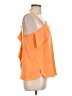 Amanda Uprichard 100% Polyester Orange Sleeveless Blouse Size L - photo 4