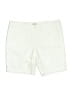 Merona Solid Ivory Khaki Shorts Size 12 - photo 1