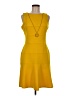 En Focus Studio Yellow Casual Dress Size 8 - photo 1