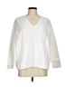 Eileen Fisher White Pullover Sweater Size M - photo 1