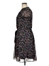 1.State 100% Polyester Paisley Blue Casual Dress Size 14 - photo 5