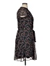1.State 100% Polyester Paisley Blue Casual Dress Size 14 - photo 4