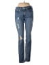 CALVIN KLEIN JEANS Hearts Blue Jeans Size 26 waist - photo 1