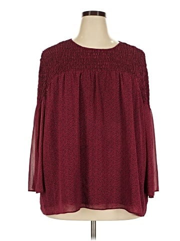 MICHAEL Michael Kors Long Sleeve Blouse (view 1)
