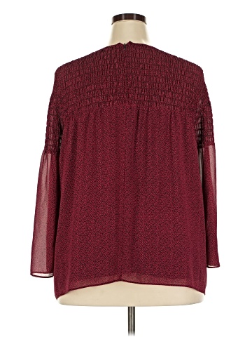 MICHAEL Michael Kors Long Sleeve Blouse (view 2)