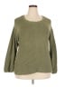 Talbots 100% Pima Cotton Green Pullover Sweater Size 2X - photo 1