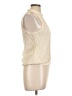 Paper Crane 100% Polyester Ivory Sleeveless Blouse Size L - photo 4