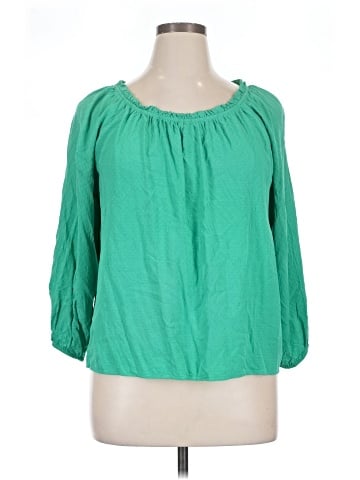 Ann Taylor LOFT Outlet 3/4 Sleeve Blouse (view 1)