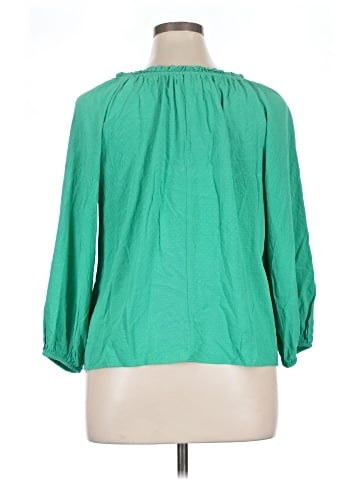 Ann Taylor LOFT Outlet 3/4 Sleeve Blouse (view 2)