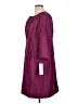 Le Suit 100% Polyester Burgundy Coat Size 16 (petite) - photo 5