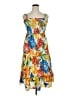 Assorted Brands 100% Polyester Tropical Yellow Casual Dress Size XL - photo 1