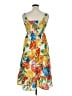 Assorted Brands 100% Polyester Tropical Yellow Casual Dress Size XL - photo 2